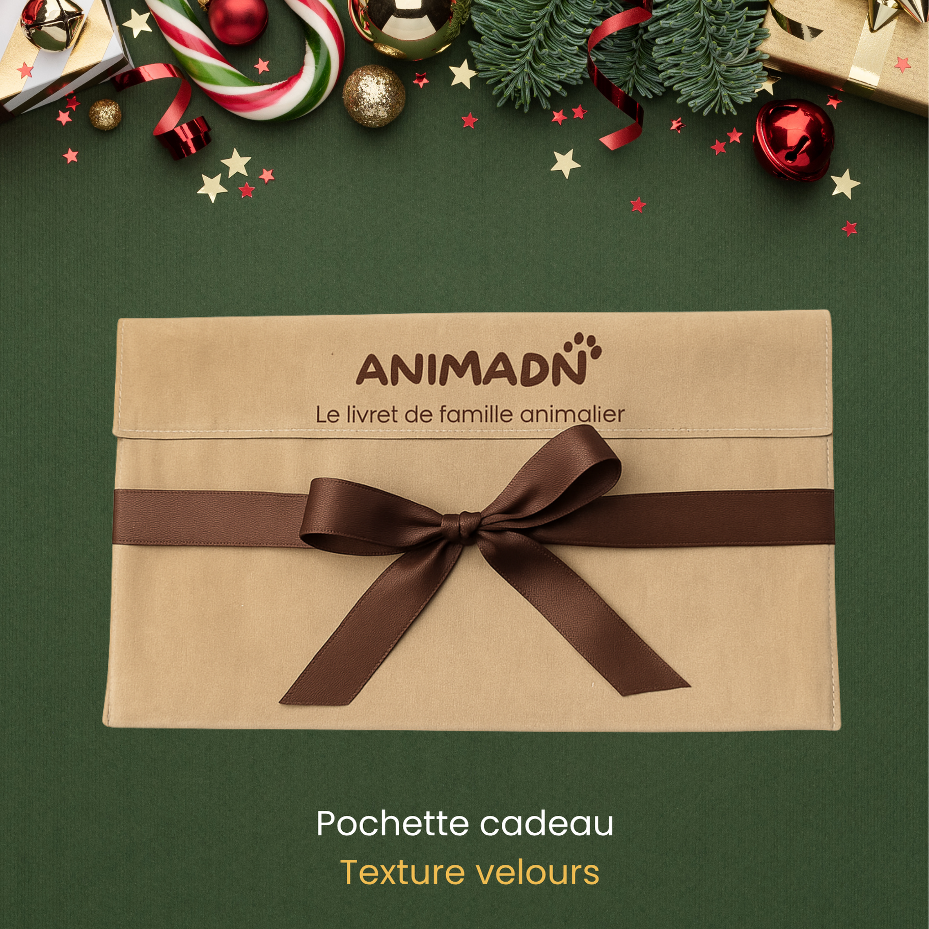 Pochette cadeau velours