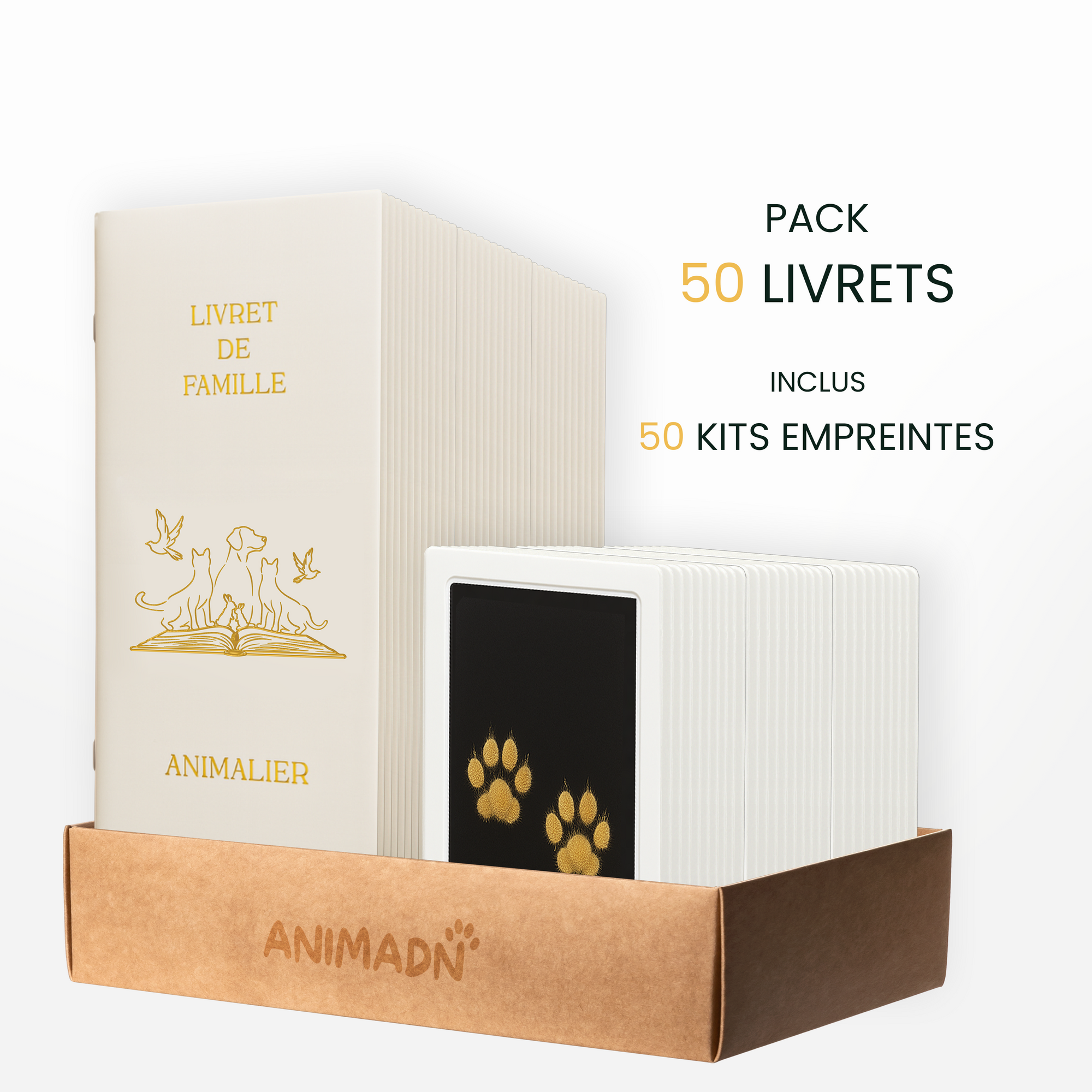 Pack livret animalier x50 - ANIMADN